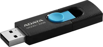 USB flash disk Adata UV220 32 GB (AUV220-32G-RBKBL)
