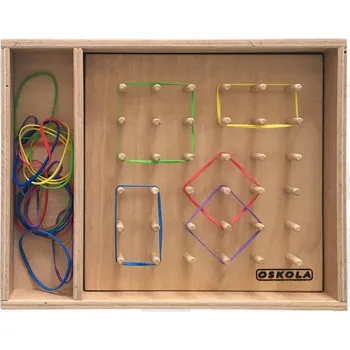 Elektroinstalační krabice OSKOLA.cz Dřevěná krabice GeoQuadro