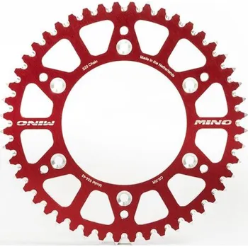 Řetězová sada pro motocykl Rozeta MINO pro HONDA CR/CRF 50 zubů červená (Duralová rozeta nejvyšší kvality)