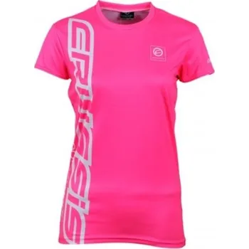 Dámské tričko Crussis Fluo triko růžové XS