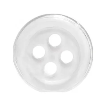 Náramek Obří knoflík průhledný 60mm