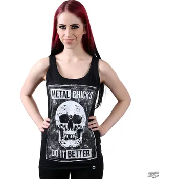 tílko dámské - SKULL - METAL CHICKS DO IT BETTER - MCDIB022