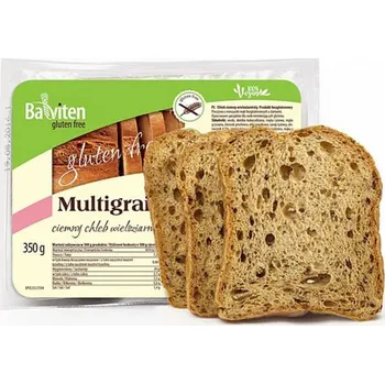 Pečivo Chléb tmavý vícezrnný, bez lepku, 350g Balviten