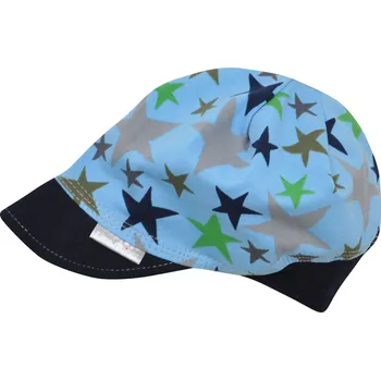 Kšiltovka modrá kšiltovka s hvězdičkami