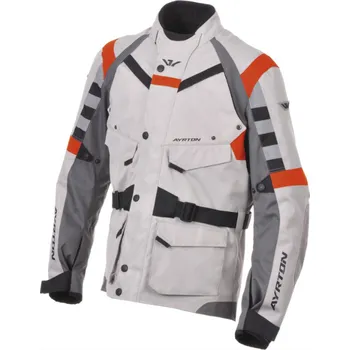 Moto bunda Ayrton Fuel šedá/oranžová