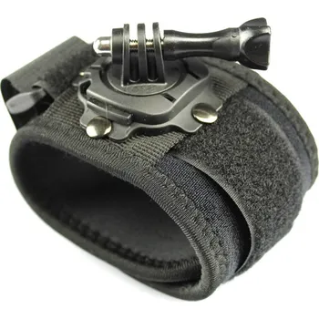 360° otočný držák s páskem na ruku pro GoPro Hero kamery (GP130)