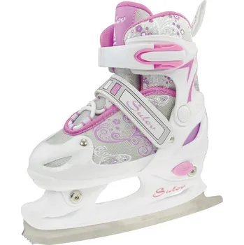 Zimní brusle Sulov Sofia bílé/fialové