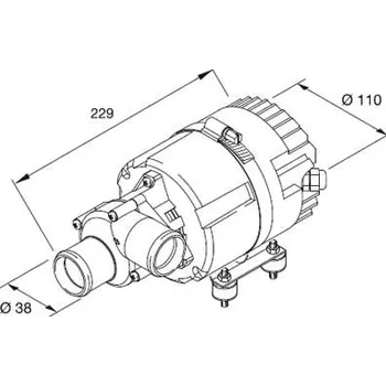 Vodní pumpa motoru Vodní čerpadlo Flowtronic 6000 SC 24 252488250000 (252488250000)