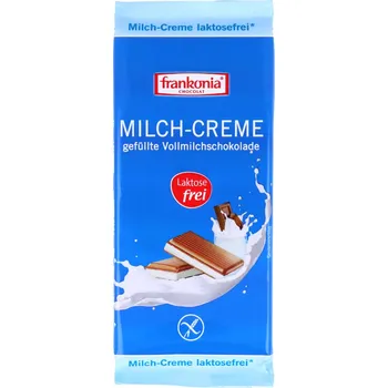 FRANKONIA MLÉČNÁ ČOKOLÁDA MLÉČNÝ KRÉM BEZ LAKTÓZY 100g