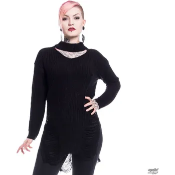 Dámský svetr svetr dámské - SLIT NECK DECAY - VIXXSIN - POI490 - L