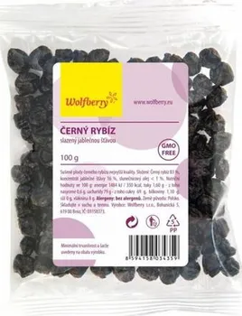Sušené ovoce Wolfberry rybíz černý plod 20 g