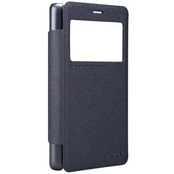 Pouzdro na mobilní telefon Nillkin Sparkle S-View pro Xiaomi Redmi 5A černé