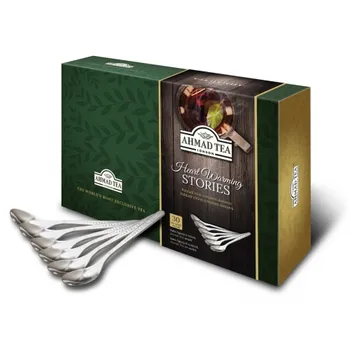 Čaj Ahmad Tea London dárkové balení se lžičkami
