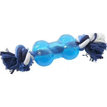 Hračka pro psa Kruuse Buster Strong Bone s provazem