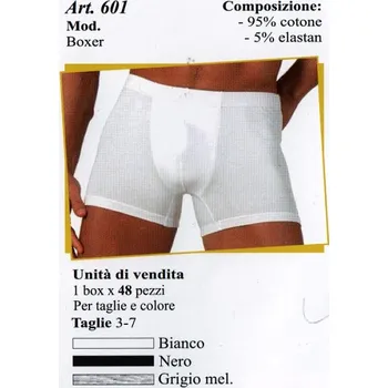 Boxerky Diadora 601 pánské boxerky Barva: šedá tmavá, Velikost: M