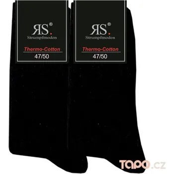 Ponožky RS Art. 31047 nadměrné, velikost 31-34/47-50, černá