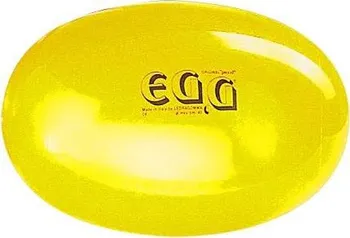 Gymnastický míč Ledragomma Egg Ball standard 45 x 65 cm žlutý
