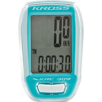 Tachometr Kross KRC 309 bílý/modrý