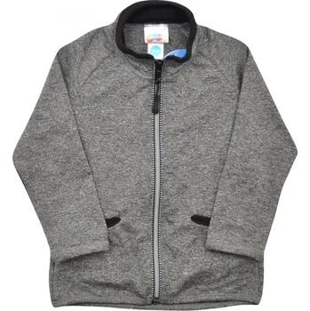 Dívčí mikina šedá sportovní mikina na zip