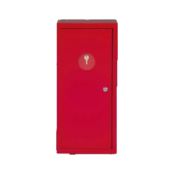 Hydrant Geos agt Skříňka se zámkem na hasicí přístroj sněhový - bílá RAL 9003 SHPZ-2CO2Bl