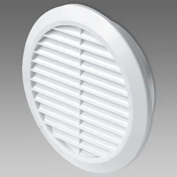 Větrací mřížka Mřížka větrací kruhová se síťovinou regulační, 100-150mm