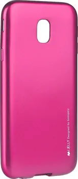 Pouzdro na mobilní telefon Goospery i-Jelly Case TPU pro Samsung Galaxy J3 (2017) růžové