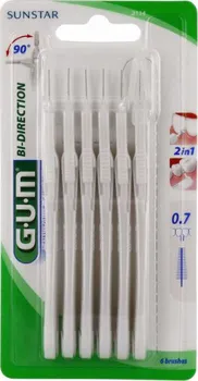 Mezizubní kartáček GUM BI-Direction Ultra 0,7 mm 6 ks