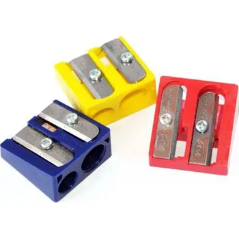 Ořezávátko Dvojité plastové ořezávátko KUM 410-K plné barvy