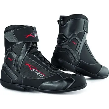 Moto obuv MECCANICA - černé nízké motocyklové boty A-Pro - 43