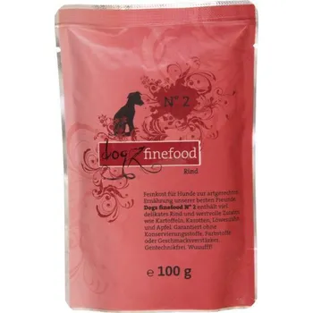 Krmivo pro psa PetsNature Dogz Finefood No.2 s hovězím masem 100 g