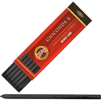 Uhel umělý černý 3 Koh-i-noor 8673 kreslící 5,6 mm