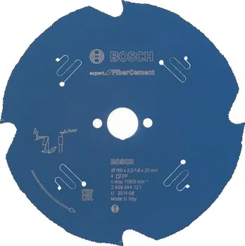 Pilový kotouč Bosch Expert for Fiber Cement 160 x 20 x 2,2 mm