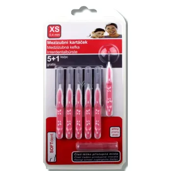 Zubní kartáček Hellada Softdent přímý 0,4 mm 6 ks