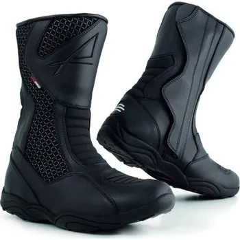 Moto obuv LOWER - černé motocyklové boty A-Pro - 40