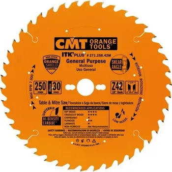 Pilový kotouč CMT C27125024M 250 mm