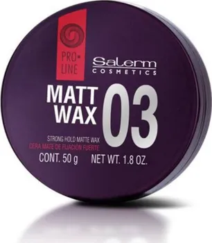 Stylingový přípravek Salerm Pro.Line 03 Matt Wax matující pasta 50 g