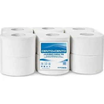 Toaletní papír Toaletní papír JUMBO 190 2-vrstvá celulóza, průměr 19 cm návin 120 m - 12 rolí