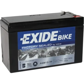 Motobaterie Exide Bike AGM12-7 F 12V 7Ah 85A