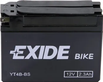 Motobaterie Exide Bike Maintenance Free YT4B-BS 12V 2,3Ah 35A