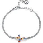 Náramek s krystaly Swarovski Oliver Weber Gaudi Croix multi