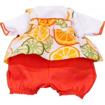 Doplněk pro panenku Götz obleček KOMBI ovoce na panenku 42-46 cm
