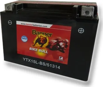 Motobaterie Banner YTX15L-BS 12V 13Ah 230A