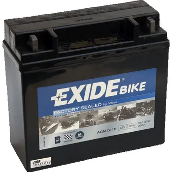 Motobaterie Exide Bike Factory Sealed AGM12-18 12V 18Ah 190A