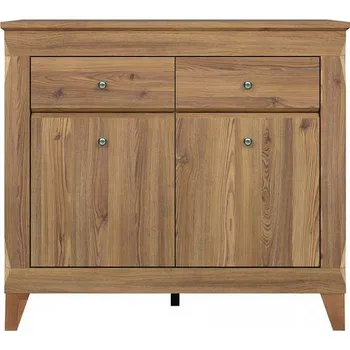 Komoda BRW Bergen Komoda KOM2D2S, Modřín sibiu zlatý