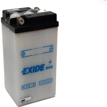 Exide Bike Conventional B49-6 6V 8Ah 40A Motobaterie Exide Bike Conventional B49-6 6V 8Ah 40A