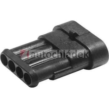 Elektrická zásuvka Zástrčka vodotěsná 1,5 se zámkem 4 piny