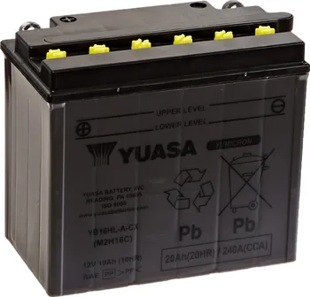 Motobaterie Yuasa YB16HL-A-CX 12V 19Ah