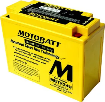 Motobaterie Motobatt MBTX24U 12V 25Ah 300A