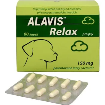 Kloubní výživa pro psa a kočku Recenze Alavis Relax pro psy 150 mg