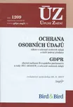 ÚZ 1209: Ochrana osobních údajů GDPR -…